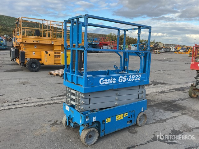 2019 Genie GS1932 Electric Scissor Lift - Schaarlift: afbeelding 3 2019 Genie GS1932 Electric Scissor Lift - Schaarlift: afbeelding 3