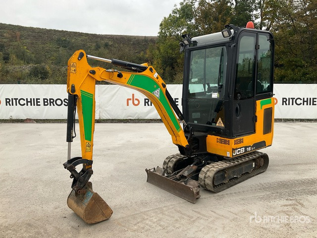 2019 JCB 16C-1 2019 JCB 16/c-1 Tracked Excavator Mini Excavator: <6.6t - Minigraafmachine: afbeelding 1 2019 JCB 16C-1 2019 JCB 16/c-1 Tracked Excavator Mini Excavator: <6.6t - Minigraafmachine: afbeelding 1