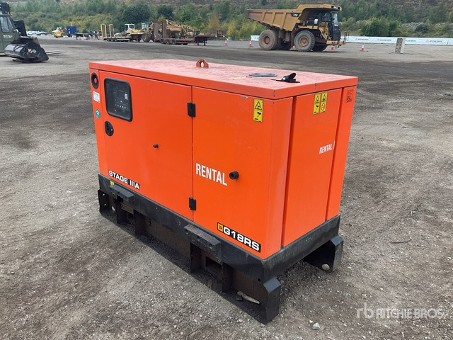 2019 JCB G18RS 18 kVA Skid-Mounted Generator Set - Industrie generator: afbeelding 4 2019 JCB G18RS 18 kVA Skid-Mounted Generator Set - Industrie generator: afbeelding 4