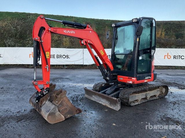 2019 Kubota U27-4 Mini Excavator: <6.6t - Minigraafmachine: afbeelding 1 2019 Kubota U27-4 Mini Excavator: <6.6t - Minigraafmachine: afbeelding 1