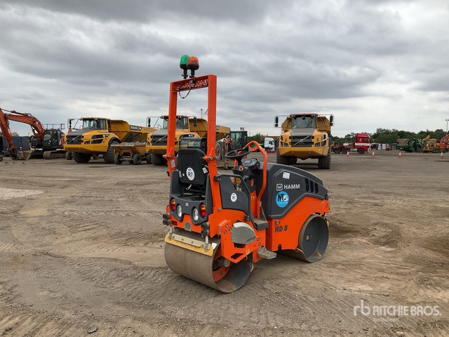2022 Hamm HD8VV Double Drum Roller - Asfaltwals: afbeelding 4 2022 Hamm HD8VV Double Drum Roller - Asfaltwals: afbeelding 4