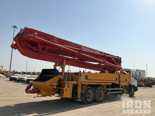 2002 Isuzu CXH50T 2003 Putzmeister M42 on 8x4 Twi ... Concrete Pump Truck - Betonpomp: afbeelding 3 2002 Isuzu CXH50T 2003 Putzmeister M42 on 8x4 Twi ... Concrete Pump Truck - Betonpomp: afbeelding 3