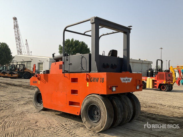 2003 Hamm GRW18 8 Wheel Pneumatic Roller - Bandenwals: afbeelding 4 2003 Hamm GRW18 8 Wheel Pneumatic Roller - Bandenwals: afbeelding 4