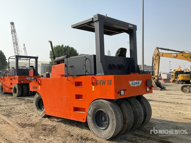 2003 Hamm GRW18 8 Wheel Pneumatic Roller - Bandenwals: afbeelding 4 2003 Hamm GRW18 8 Wheel Pneumatic Roller - Bandenwals: afbeelding 4