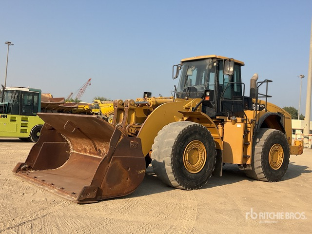 2008 Cat 980H Wheel Loader - Wiellader: afbeelding 1 2008 Cat 980H Wheel Loader - Wiellader: afbeelding 1