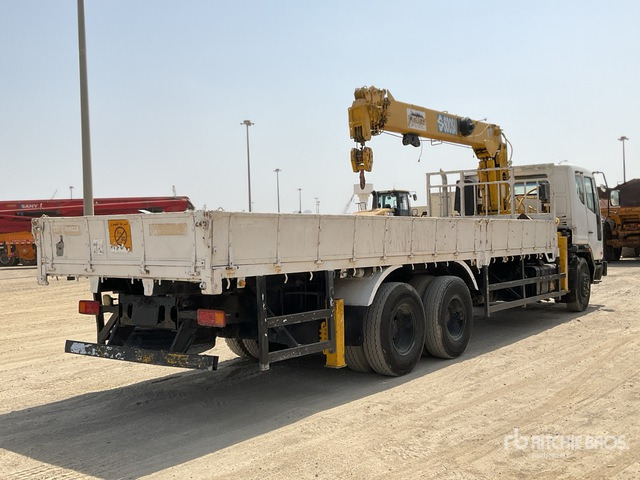 2008 Daewoo Novus K9A6F Soosan SCS746L Straight Boom on 6x4 Boom Truck - Luchtcompressor: afbeelding 3 2008 Daewoo Novus K9A6F Soosan SCS746L Straight Boom on 6x4 Boom Truck - Luchtcompressor: afbeelding 3