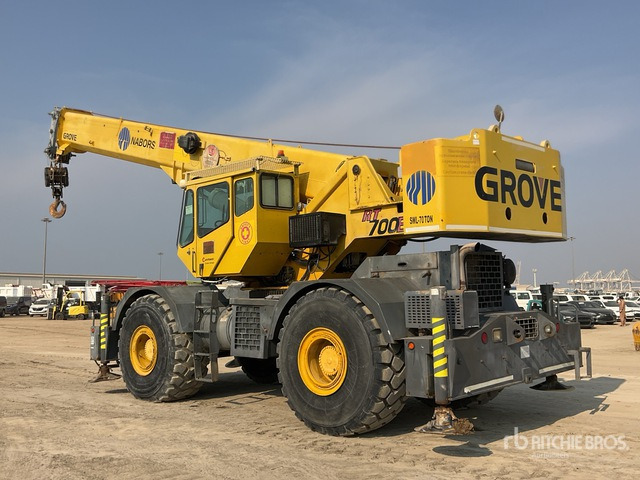 2008 Grove RT700E 55 ton 4x4x4 Rough Terrain Crane - Ruwterreinkraan: afbeelding 2 2008 Grove RT700E 55 ton 4x4x4 Rough Terrain Crane - Ruwterreinkraan: afbeelding 2