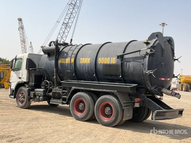 2008 Volvo FM400 6x4 20000 L Vacuum Tanker Truck - Vacuümwagen: afbeelding 3 2008 Volvo FM400 6x4 20000 L Vacuum Tanker Truck - Vacuümwagen: afbeelding 3