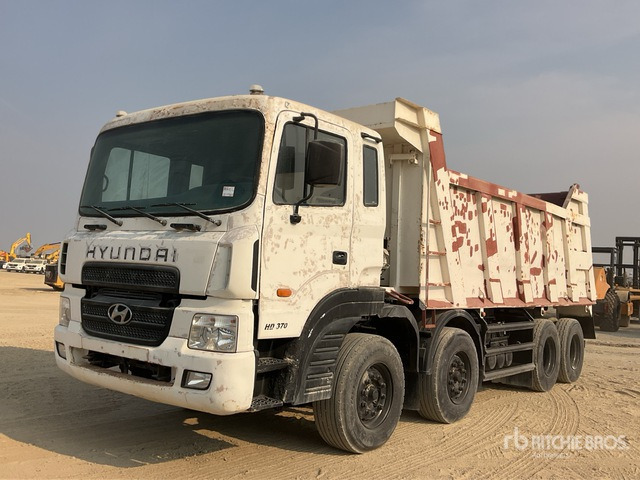 2014 Hyundai HD370 8x4 Twin-Steer Tri/A Dump Truck - Kipper vrachtwagen: afbeelding 1 2014 Hyundai HD370 8x4 Twin-Steer Tri/A Dump Truck - Kipper vrachtwagen: afbeelding 1