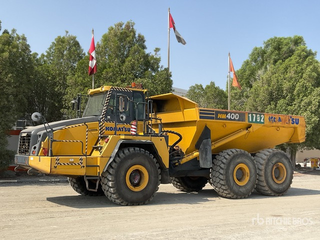 2015 Komatsu HM400-3 Articulated Dump Truck - Kiepwagen met knikbesturing: afbeelding 1 2015 Komatsu HM400-3 Articulated Dump Truck - Kiepwagen met knikbesturing: afbeelding 1