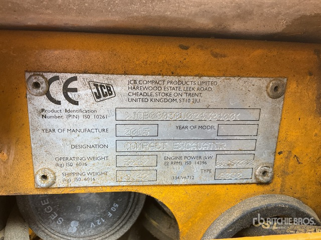2016 JCB 8030 - Minigraafmachine: afbeelding 2 2016 JCB 8030 - Minigraafmachine: afbeelding 2