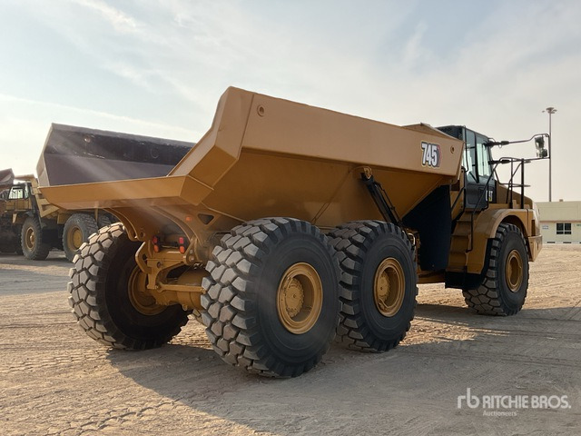 2018 Cat 745 Articulated Dump Truck - Kiepwagen met knikbesturing: afbeelding 3 2018 Cat 745 Articulated Dump Truck - Kiepwagen met knikbesturing: afbeelding 3