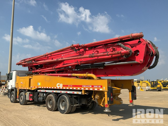 2019 Mercedes-Benz Actros 4141 2019 Sany SYM5443THB 56 m on 8x ... Concrete Pump Truck - Betonpomp: afbeelding 3 2019 Mercedes-Benz Actros 4141 2019 Sany SYM5443THB 56 m on 8x ... Concrete Pump Truck - Betonpomp: afbeelding 3