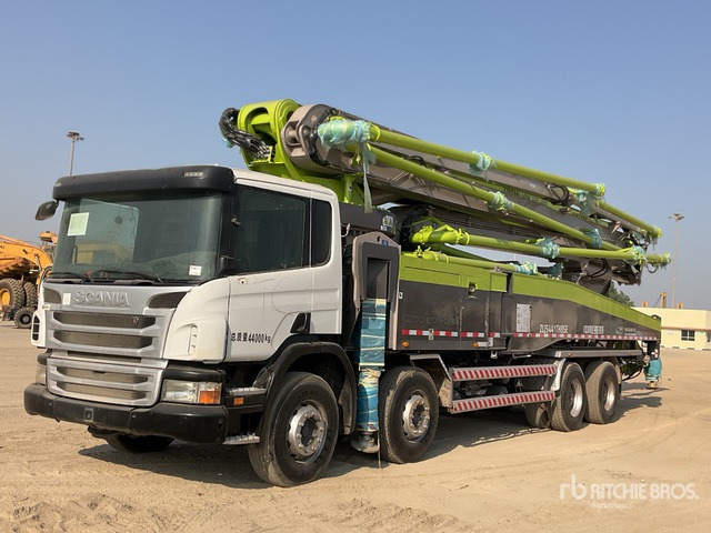 2019 Scania P420 2019 Zoomlion ZLJ5441THBSE 56 m ... Concrete Pump Truck - Betonpomp: afbeelding 2 2019 Scania P420 2019 Zoomlion ZLJ5441THBSE 56 m ... Concrete Pump Truck - Betonpomp: afbeelding 2