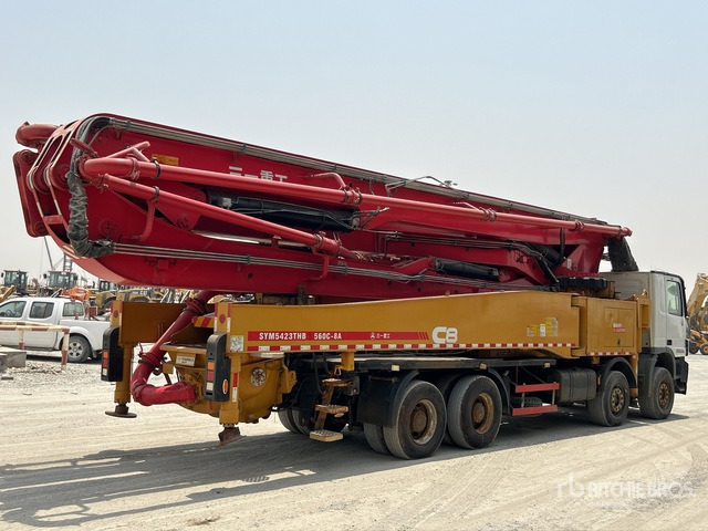 2020 Mercedes-Benz Actros 4141 2020 Sany SYM5449THBE 56 m on 8 ... Concrete Pump Truck - Betonpomp: afbeelding 3 2020 Mercedes-Benz Actros 4141 2020 Sany SYM5449THBE 56 m on 8 ... Concrete Pump Truck - Betonpomp: afbeelding 3