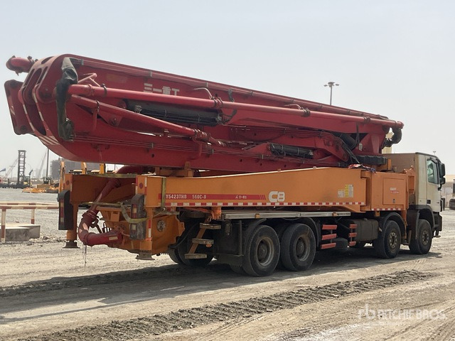 2020 Mercedes-Benz Actros 4143 2020 Sany SYM5449THBE 56 m on 8 ... Concrete Pump Truck - Betonpomp: afbeelding 4 2020 Mercedes-Benz Actros 4143 2020 Sany SYM5449THBE 56 m on 8 ... Concrete Pump Truck - Betonpomp: afbeelding 4