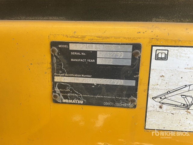 2022 Komatsu PC210LC-10M0 Tracked Excavator - Rupsgraafmachine: afbeelding 2 2022 Komatsu PC210LC-10M0 Tracked Excavator - Rupsgraafmachine: afbeelding 2
