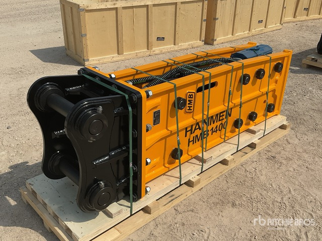 2025 HMB 1400 - Fits 20 - 30 ton excavators ( ... Hydraulic Breaker - Hydraulische hamer: afbeelding 3 2025 HMB 1400 - Fits 20 - 30 ton excavators ( ... Hydraulic Breaker - Hydraulische hamer: afbeelding 3