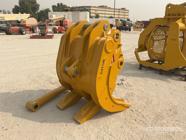2025 Hongwing Manual - Fits Cat 345D, 349D (U ... Excavator Grapple - Grijper: afbeelding 4 2025 Hongwing Manual - Fits Cat 345D, 349D (U ... Excavator Grapple - Grijper: afbeelding 4