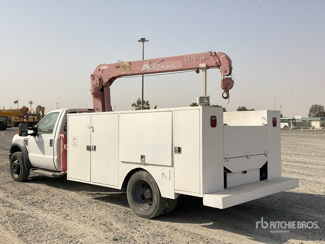 2008 Ford F550 XL Super Duty 4x4 Service Truck - Gemeentelijke machine/ Speciaal: afbeelding 4 2008 Ford F550 XL Super Duty 4x4 Service Truck - Gemeentelijke machine/ Speciaal: afbeelding 4