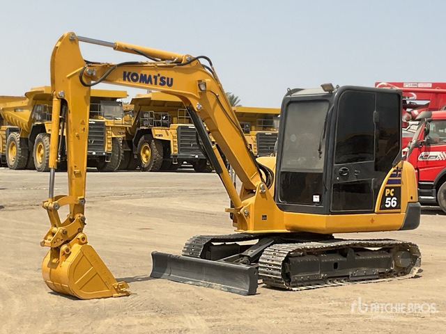 Komatsu PC56-7 - Minigraafmachine: afbeelding 1 Komatsu PC56-7 - Minigraafmachine: afbeelding 1