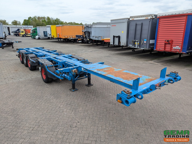 D-Tec CT4S20C3040G/1+2 COMBI chassis - 1 StuurAs - 2 LiftAssen - Containertransporter/ Wissellaadbak oplegger: afbeelding 5 D-Tec CT4S20C3040G/1+2 COMBI chassis - 1 StuurAs - 2 LiftAssen - Containertransporter/ Wissellaadbak oplegger: afbeelding 5