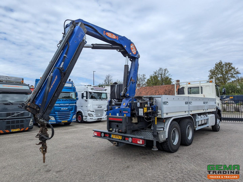 DAF CF 330 FAT 6x4 Dagcab Euro6A - Open laadbak 6.4m + PM 15522 - RadioGrafisch - Handgeschakeld - 08/2025APK - Vrachtwagen met open laadbak, Kraanwagen: afbeelding 2 DAF CF 330 FAT 6x4 Dagcab Euro6A - Open laadbak 6.4m + PM 15522 - RadioGrafisch - Handgeschakeld - 08/2025APK - Vrachtwagen met open laadbak, Kraanwagen: afbeelding 2