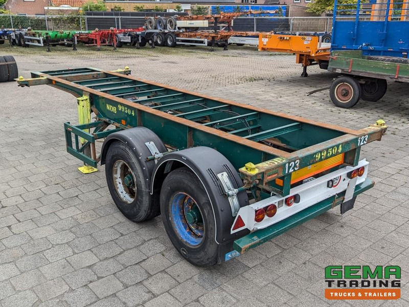 Flandria OP CC 2A 2-Assen ROR DrumBrakes - Steel Suspension - 3110KG - 20FT (O1915) - Containertransporter/ Wissellaadbak oplegger: afbeelding 2 Flandria OP CC 2A 2-Assen ROR DrumBrakes - Steel Suspension - 3110KG - 20FT (O1915) - Containertransporter/ Wissellaadbak oplegger: afbeelding 2