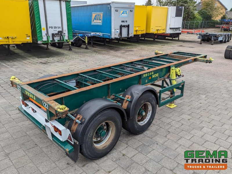 Flandria OP CC 2A 2-Assen ROR DrumBrakes - Steel Suspension - 3110KG - 20FT (O1915) - Containertransporter/ Wissellaadbak oplegger: afbeelding 1 Flandria OP CC 2A 2-Assen ROR DrumBrakes - Steel Suspension - 3110KG - 20FT (O1915) - Containertransporter/ Wissellaadbak oplegger: afbeelding 1