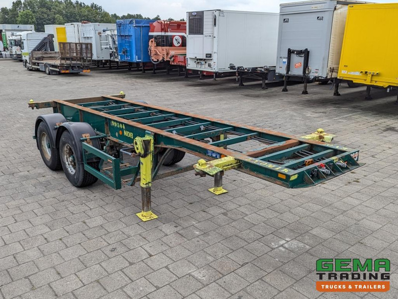 Flandria OP CC 2A 2-Assen ROR DrumBrakes - Steel Suspension - 3110KG - 20FT (O1915) - Containertransporter/ Wissellaadbak oplegger: afbeelding 3 Flandria OP CC 2A 2-Assen ROR DrumBrakes - Steel Suspension - 3110KG - 20FT (O1915) - Containertransporter/ Wissellaadbak oplegger: afbeelding 3