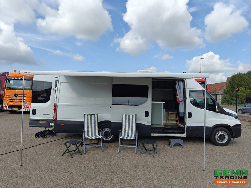 Iveco Daily 5-130 2 Persoons Camper - Airco/Boiler/Toilet - 134.000km - Fiamma Luifel - Fietsendrager - 05/2026 APK - Buscamper: afbeelding 4 Iveco Daily 5-130 2 Persoons Camper - Airco/Boiler/Toilet - 134.000km - Fiamma Luifel - Fietsendrager - 05/2026 APK - Buscamper: afbeelding 4