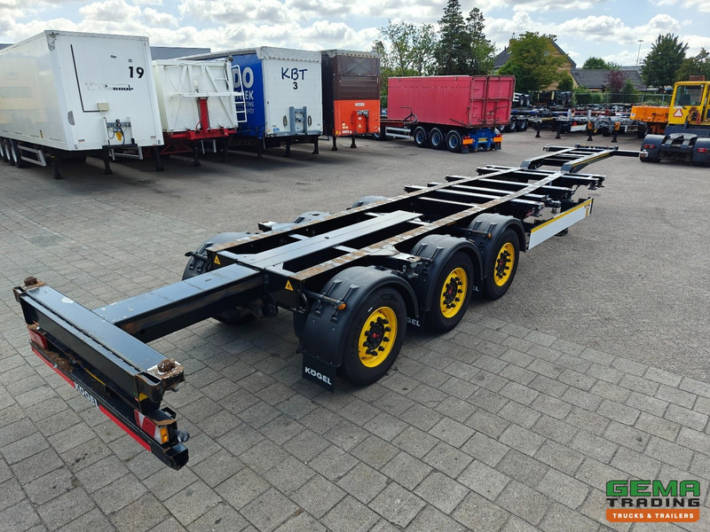 Kögel PORT 40 SIMPLEX 20 3-Assen SAF - Schijfremmen - 2x20FT/30FT/40FT - Achterschuiver - Containertransporter/ Wissellaadbak oplegger: afbeelding 2 Kögel PORT 40 SIMPLEX 20 3-Assen SAF - Schijfremmen - 2x20FT/30FT/40FT - Achterschuiver - Containertransporter/ Wissellaadbak oplegger: afbeelding 2