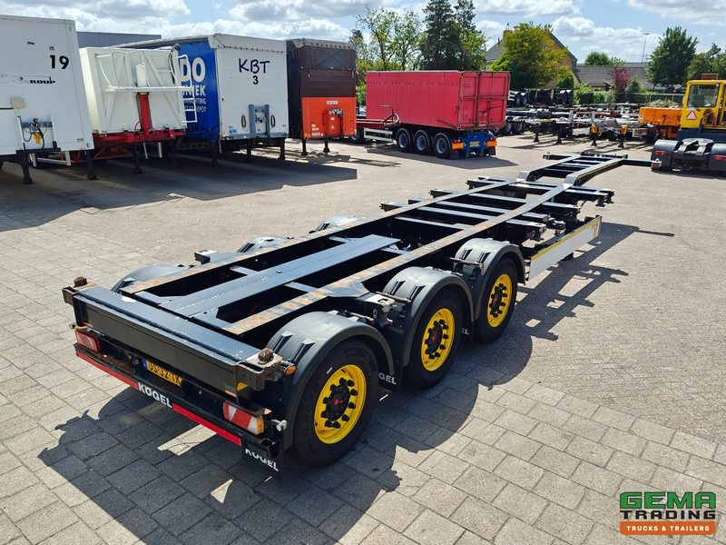 Kögel PORT 40 SIMPLEX 20 3-Assen SAF - Schijfremmen - 2x20FT/30FT/40FT - Achterschuiver - Containertransporter/ Wissellaadbak oplegger: afbeelding 5 Kögel PORT 40 SIMPLEX 20 3-Assen SAF - Schijfremmen - 2x20FT/30FT/40FT - Achterschuiver - Containertransporter/ Wissellaadbak oplegger: afbeelding 5