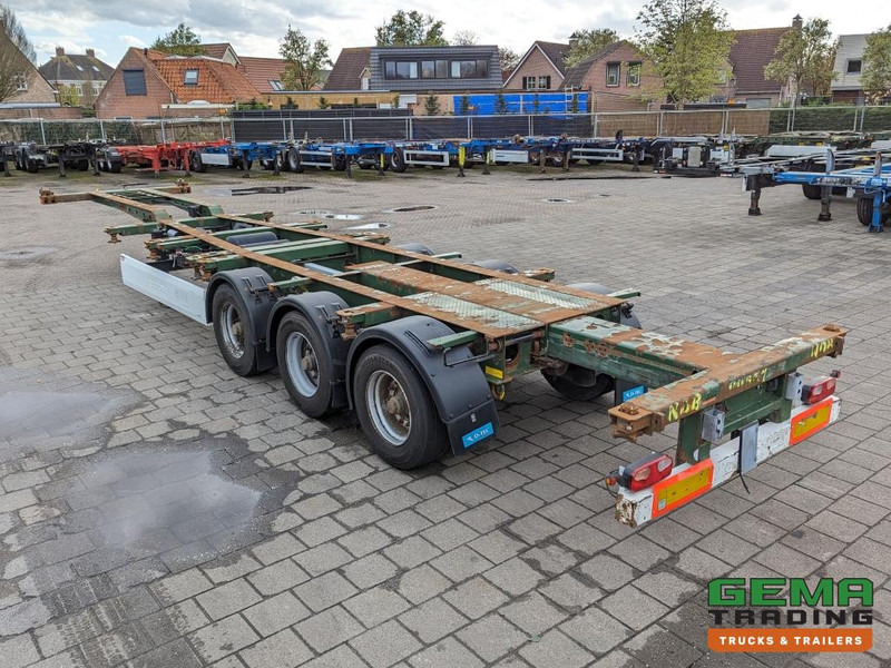 Containertransporter/ Wissellaadbak oplegger Krone SD 27 3-Assen BPW RearSlider - DrumBrakes - 5280kg: afbeelding 6 Containertransporter/ Wissellaadbak oplegger Krone SD 27 3-Assen BPW RearSlider - DrumBrakes - 5280kg: afbeelding 6