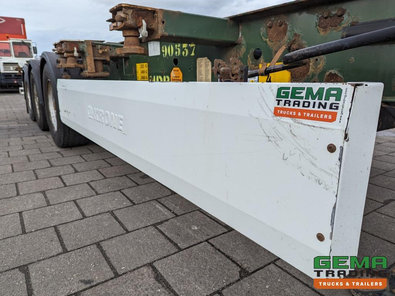 Containertransporter/ Wissellaadbak oplegger Krone SD 27 3-Assen BPW RearSlider - DrumBrakes - 5280kg: afbeelding 12 Containertransporter/ Wissellaadbak oplegger Krone SD 27 3-Assen BPW RearSlider - DrumBrakes - 5280kg: afbeelding 12