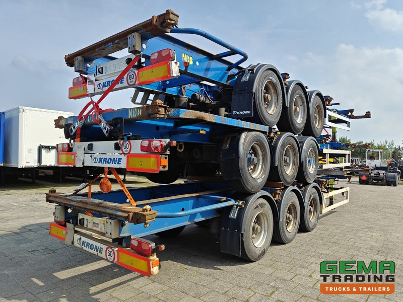 Krone SDC 27 3-assen BPW - DrumBrakes - 4700KG - 2x 20FT 1x 30FT 1x40FT - Package of 3 - NL kentekens - Containertransporter/ Wissellaadbak oplegger: afbeelding 2 Krone SDC 27 3-assen BPW - DrumBrakes - 4700KG - 2x 20FT 1x 30FT 1x40FT - Package of 3 - NL kentekens - Containertransporter/ Wissellaadbak oplegger: afbeelding 2