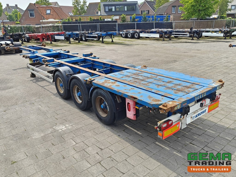 Krone SDC 27 3 assen BPW - DrumBrakes - 5340KG - 2x 20FT 1x 30FT 1x40FT - NL kenteken - Containertransporter/ Wissellaadbak oplegger: afbeelding 3 Krone SDC 27 3 assen BPW - DrumBrakes - 5340KG - 2x 20FT 1x 30FT 1x40FT - NL kenteken - Containertransporter/ Wissellaadbak oplegger: afbeelding 3