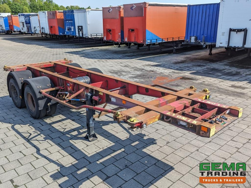 Krone SZC 20FT 2-Assen ROR - STEEL Suspension - DOUBLE tires - DrumBrakes (O1869) - Containertransporter/ Wissellaadbak oplegger: afbeelding 3 Krone SZC 20FT 2-Assen ROR - STEEL Suspension - DOUBLE tires - DrumBrakes (O1869) - Containertransporter/ Wissellaadbak oplegger: afbeelding 3