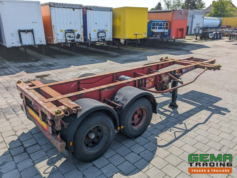 Krone SZC 20FT 2-Assen ROR - STEEL Suspension - DOUBLE tires - DrumBrakes (O1869) - Containertransporter/ Wissellaadbak oplegger: afbeelding 4 Krone SZC 20FT 2-Assen ROR - STEEL Suspension - DOUBLE tires - DrumBrakes (O1869) - Containertransporter/ Wissellaadbak oplegger: afbeelding 4