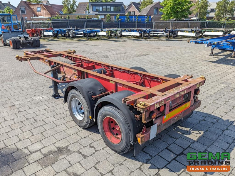 Krone SZC 20FT 2-Assen ROR - STEEL Suspension - DOUBLE tires - DrumBrakes (O1869) - Containertransporter/ Wissellaadbak oplegger: afbeelding 1 Krone SZC 20FT 2-Assen ROR - STEEL Suspension - DOUBLE tires - DrumBrakes (O1869) - Containertransporter/ Wissellaadbak oplegger: afbeelding 1