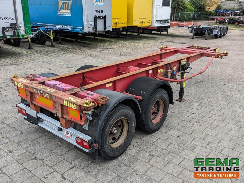 Krone SZC 20FT 2-Assen ROR - STEEL Suspension - DOUBLE tires - DrumBrakes (O1916) - Containertransporter/ Wissellaadbak oplegger: afbeelding 1 Krone SZC 20FT 2-Assen ROR - STEEL Suspension - DOUBLE tires - DrumBrakes (O1916) - Containertransporter/ Wissellaadbak oplegger: afbeelding 1