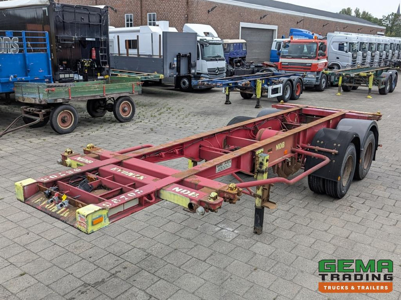 Krone SZC 20FT 2-Assen ROR - STEEL Suspension - DOUBLE tires - DrumBrakes (O1916) - Containertransporter/ Wissellaadbak oplegger: afbeelding 4 Krone SZC 20FT 2-Assen ROR - STEEL Suspension - DOUBLE tires - DrumBrakes (O1916) - Containertransporter/ Wissellaadbak oplegger: afbeelding 4