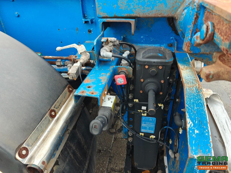 Containertransporter/ Wissellaadbak oplegger LAG O-3-39 02 3-Assen BPW - 20/30FT Kiepchassis - Rotary Feeder - Schijfremmen - 5300KG: afbeelding 12