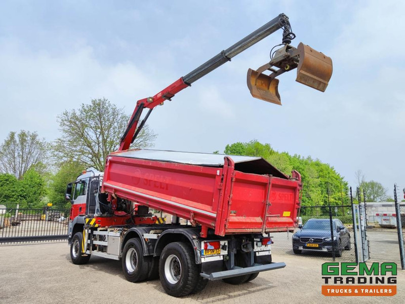 MAN TGS 26.400 6x6 4 Daycab Euro4 - HMF1643Z2 - Hyva 2-Zijdige Kipper 5.4m. - REBUILT ENGINE - TOP! (V584) - Kipper vrachtwagen, Kraanwagen: afbeelding 5 MAN TGS 26.400 6x6 4 Daycab Euro4 - HMF1643Z2 - Hyva 2-Zijdige Kipper 5.4m. - REBUILT ENGINE - TOP! (V584) - Kipper vrachtwagen, Kraanwagen: afbeelding 5