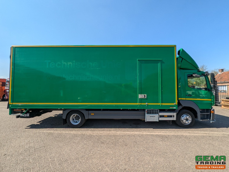 Bakwagen Mercedes-Benz Atego 1018 4x2 Dagcabine Euro6 - GeslotenBak 7.13M - Laadklep 1500KG - Zijdeur: afbeelding 17
