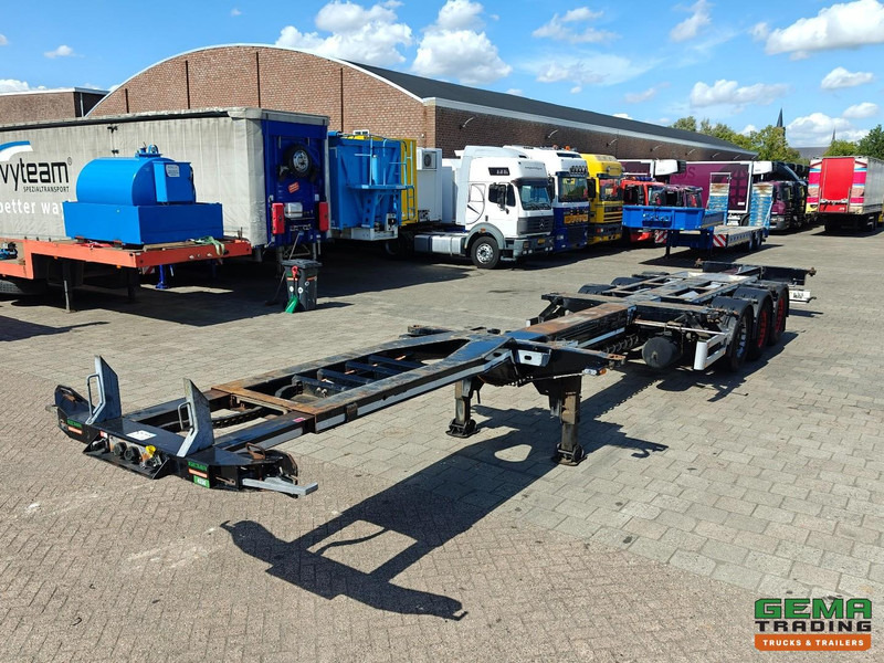 Pacton ET3 3-Assen Valx - MULTI - Schijfremmen - LiftAs - 3x Uitschuifbaar - ADR lekbak - Containertransporter/ Wissellaadbak oplegger: afbeelding 1 Pacton ET3 3-Assen Valx - MULTI - Schijfremmen - LiftAs - 3x Uitschuifbaar - ADR lekbak - Containertransporter/ Wissellaadbak oplegger: afbeelding 1