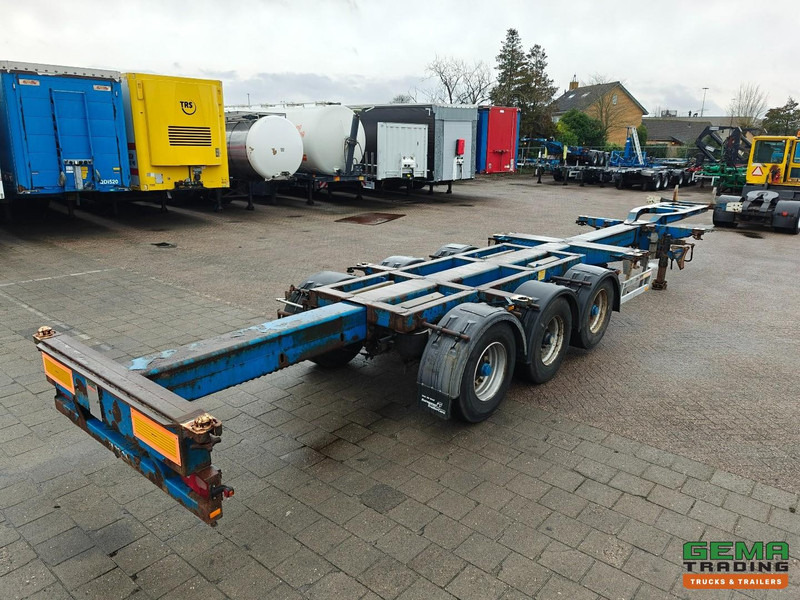 Pacton T3-010 3-Assen BPW - MULTI - Trommelremmen - LiftAs - 3x Uitschuifbaar - 11/2026 APK - Containertransporter/ Wissellaadbak oplegger: afbeelding 2 Pacton T3-010 3-Assen BPW - MULTI - Trommelremmen - LiftAs - 3x Uitschuifbaar - 11/2026 APK - Containertransporter/ Wissellaadbak oplegger: afbeelding 2