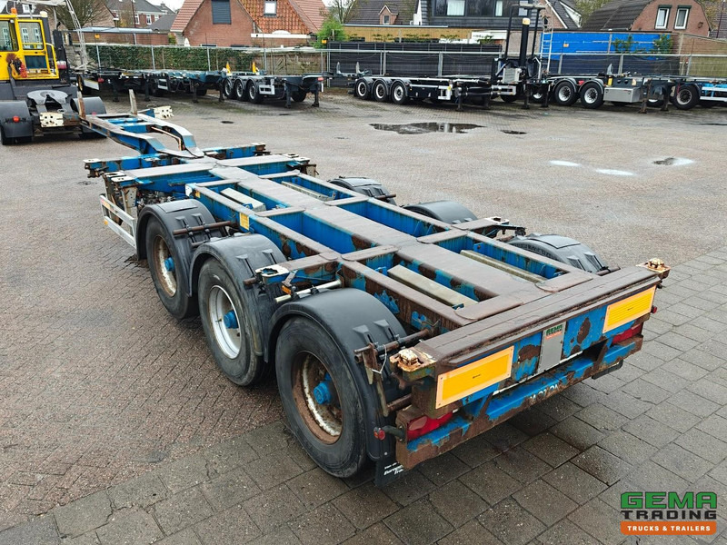 Pacton T3-010 3-Assen BPW - MULTI - Trommelremmen - LiftAs - 3x Uitschuifbaar - 11/2026 APK - Containertransporter/ Wissellaadbak oplegger: afbeelding 4 Pacton T3-010 3-Assen BPW - MULTI - Trommelremmen - LiftAs - 3x Uitschuifbaar - 11/2026 APK - Containertransporter/ Wissellaadbak oplegger: afbeelding 4