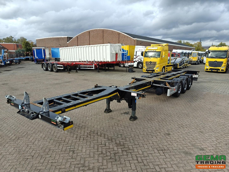 Pacton TXC343 3-Assen SAF - Schijfremmen - LiftAs - VasteKop - Alle Aansluitingen - 4740KG - Containertransporter/ Wissellaadbak oplegger: afbeelding 1 Pacton TXC343 3-Assen SAF - Schijfremmen - LiftAs - VasteKop - Alle Aansluitingen - 4740KG - Containertransporter/ Wissellaadbak oplegger: afbeelding 1