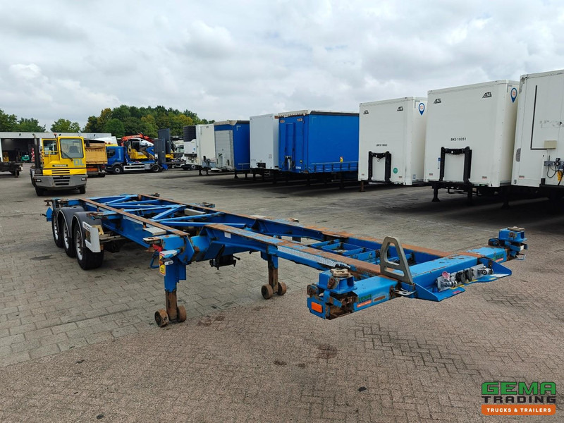 Containertransporter/ Wissellaadbak oplegger Van Hool 3B0079 3-Assen SAF - Schijfremmen - Alle aansluitingen / Universeel chassis: afbeelding 6 Containertransporter/ Wissellaadbak oplegger Van Hool 3B0079 3-Assen SAF - Schijfremmen - Alle aansluitingen / Universeel chassis: afbeelding 6